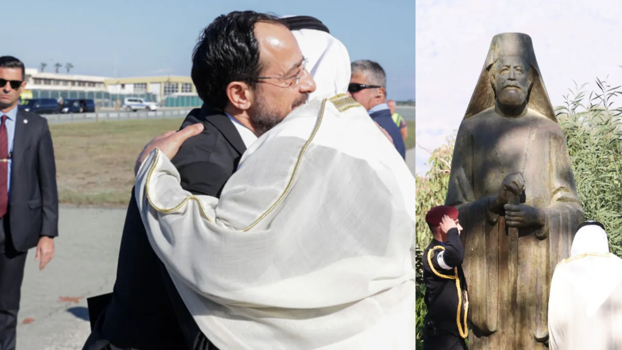 «Σκανδαλώδης πρόκληση» βλέπουν τα τουρκικά ΜΜΕστην επίσκεψη αλ Ναχιάν στο μνημείο Μακαρίου